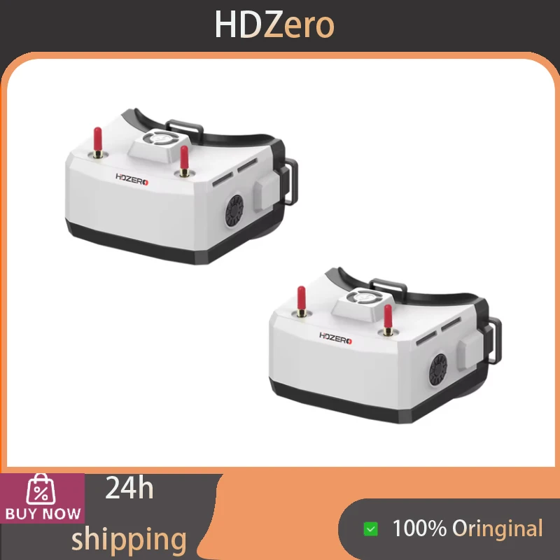 HDZero BOXPRO / BOXPRO+ All-in-One Box FPV Goggles, Built-in Digital & Analog Receiver, HDMI Input FPV Drone Racing Glasses with