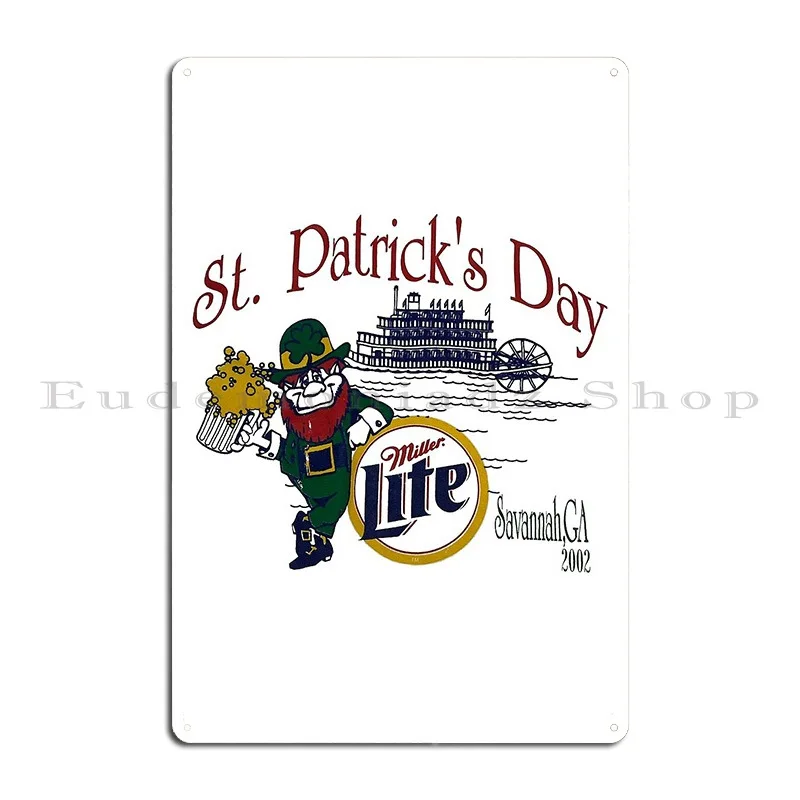 Patrick Harbour Metal Plaque Poster Home Club Club Garage Plaques Designing Tin Sign Poster