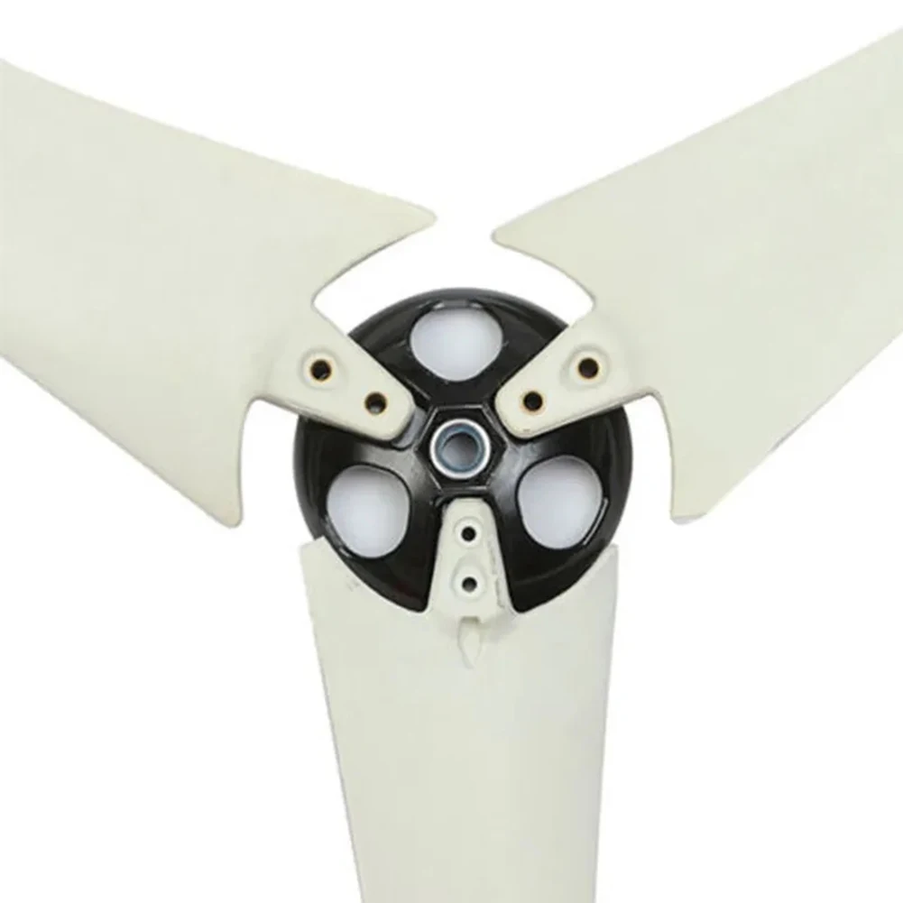 Wind Blades Wind Turbine Blades 1pc 550mm Easy To Install Easy To Use FRP Light Low Starting Torque Stable White