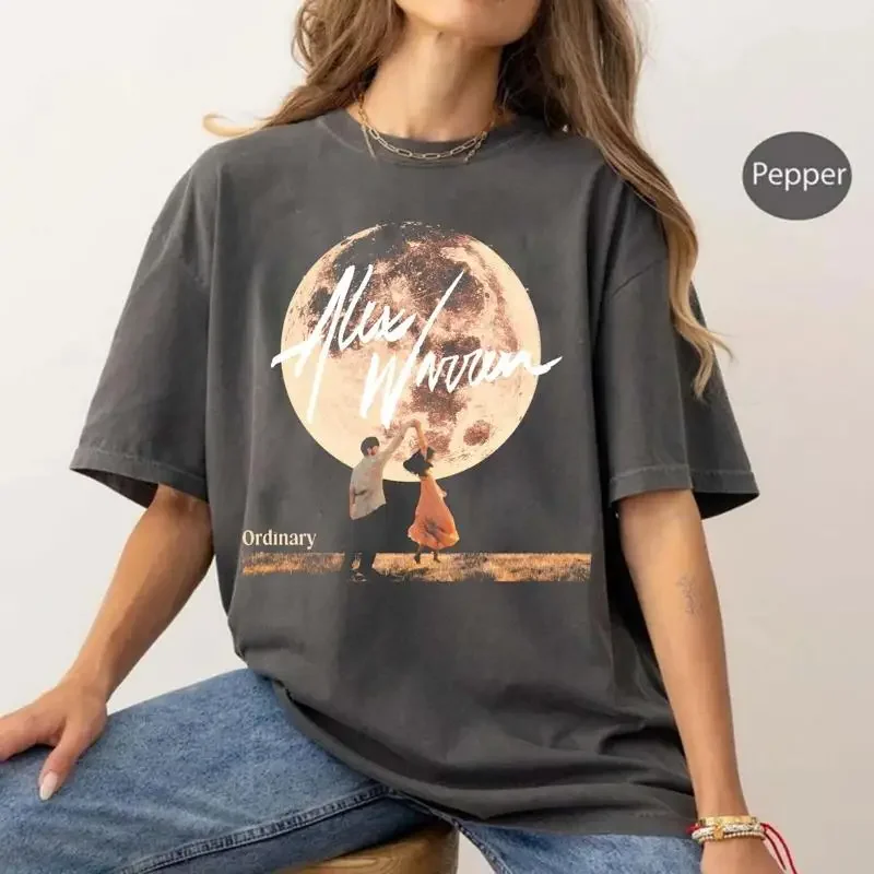 Tour Music Alex Warren T shirt Ordinary Album
