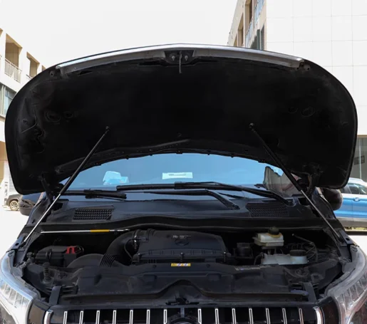 With Sound Insulation Cotton Damper for 2014-2023 Mercedes Benz Vito W447 V-Class EQV Front Hood Bonnet Gas Struts Lift Support