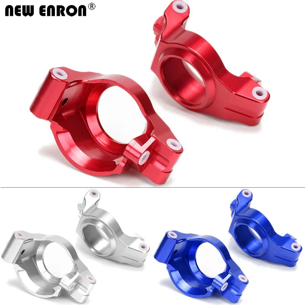 NEW ENRON Aluminum Front C Hub Caster blocks 7732 Upgrade Parts for RC Crawler Car 1/5 Traxxas XMaxx X-Maxx 77076-4 77086-4