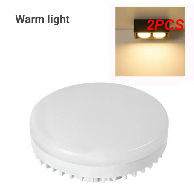 

2PCS Gx53 LED Bulb Light Under cabinet luminaie 5W 7W 9W 12W 15W 18W Wardrobe Light 85-265V Led Spotlight Cold Warm White Puck