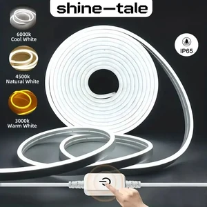 Touch Sensor LED Neon Sign Light Strip 5V USB Dimmable Waterproof Neon Lamp Flexible Tape Silicone Bedroom Backlight DIY Decor