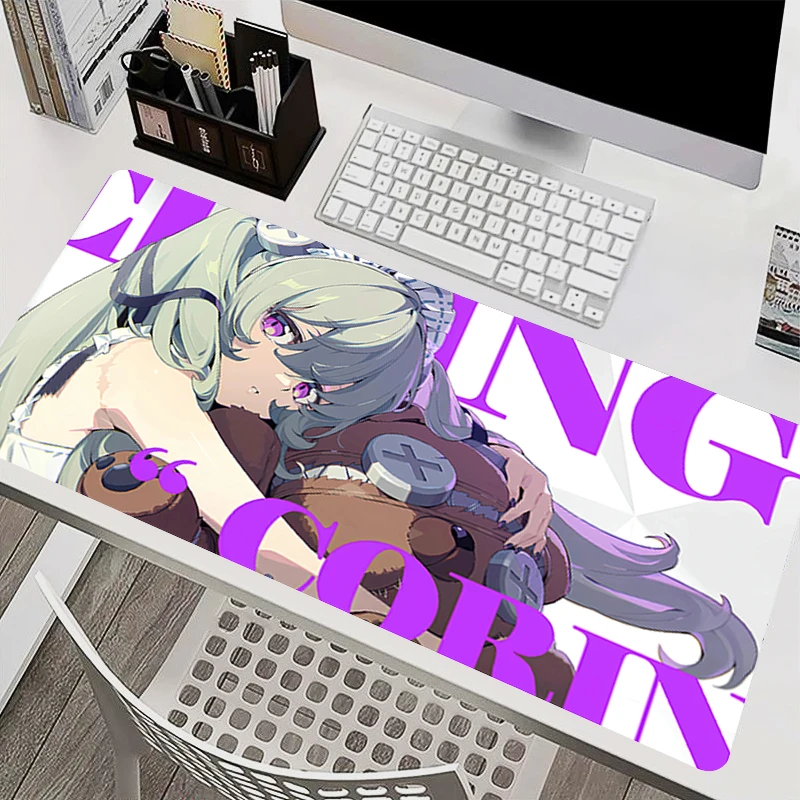 kawaii Mouse pad Professional E-sports Gamer Speed Mousepad Gaming Extended Keyboard Desk Mat