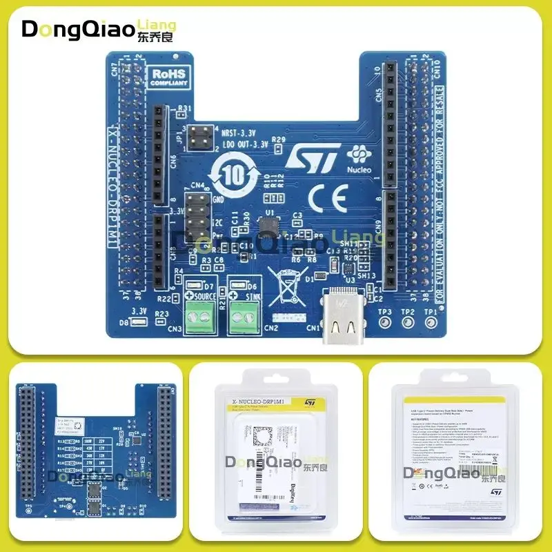 

X-NUCLEO-DRP1M1 TCPP03-M20 USB Type-C Power Delivery DRP DRD