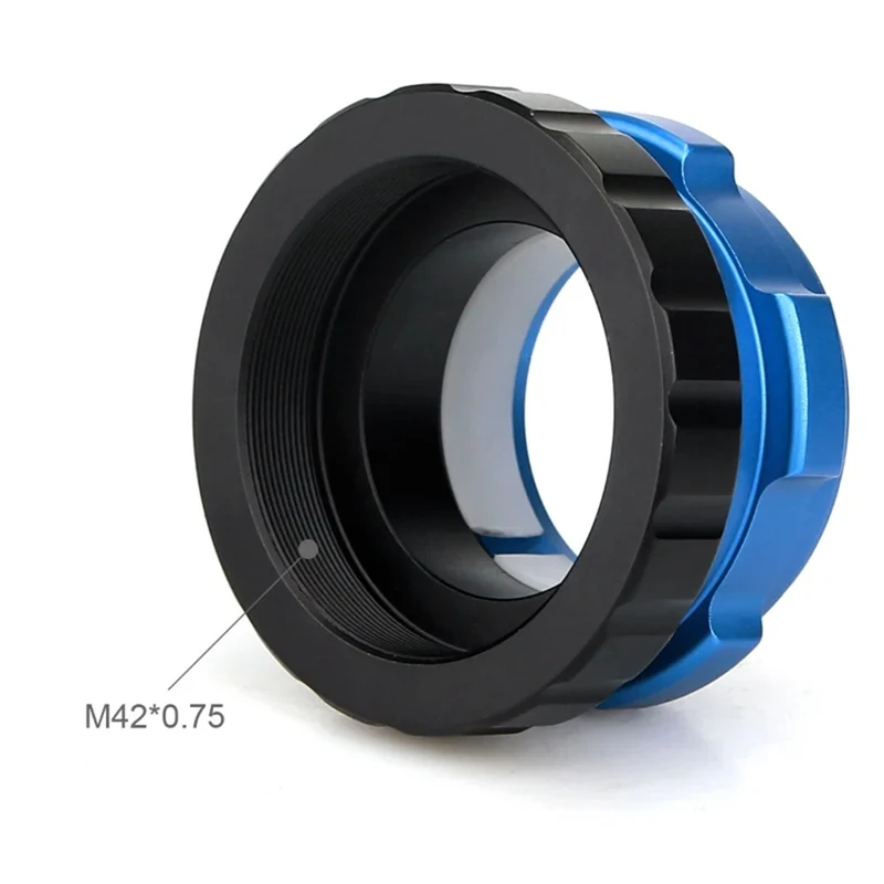 Telescope Accessories-Telescope Specific Photography Sleeve Connector M42 To 1.25 Inch Coaxial Locking Interface Adapter