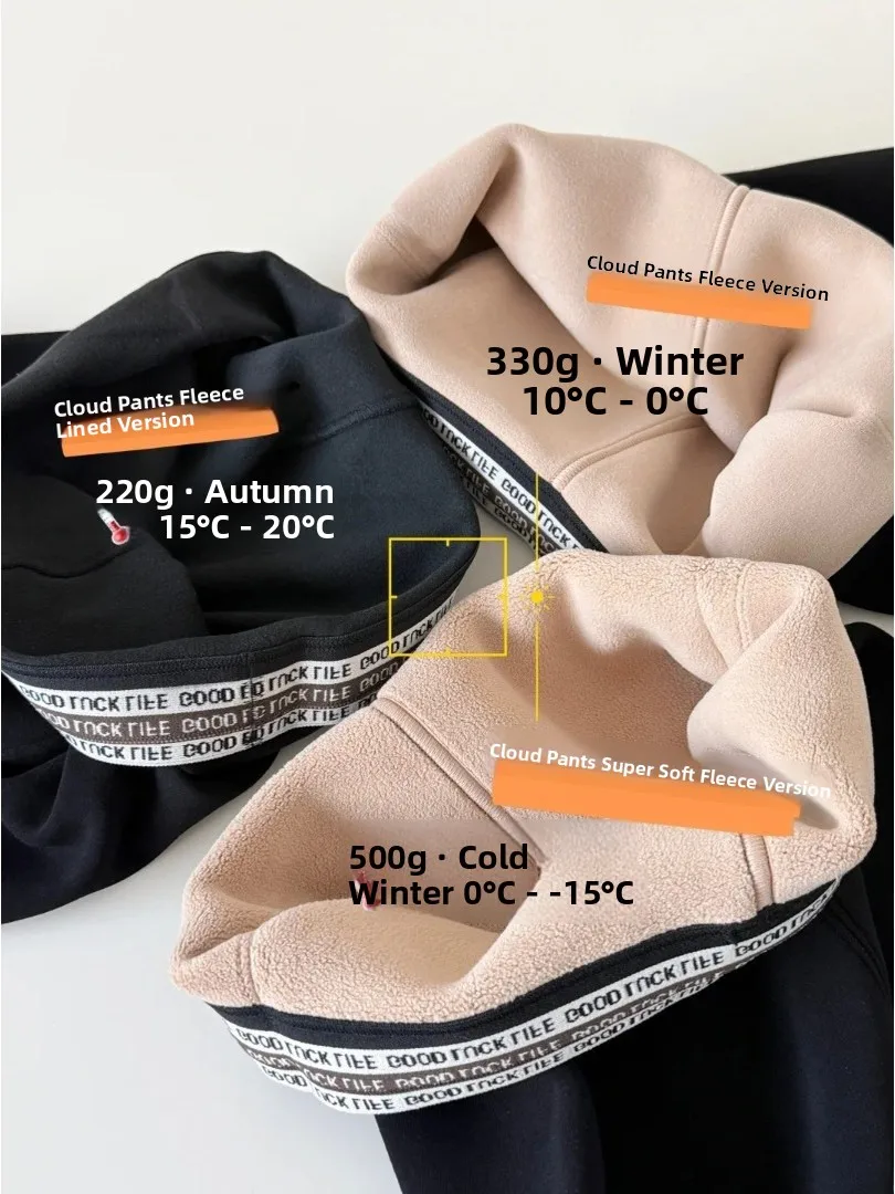 

Женские брюки больших размеров с высокой талией, осень-зима, теплые узкие брюки на подкладке с высокой эластичностью, верхняя одежда Bla...