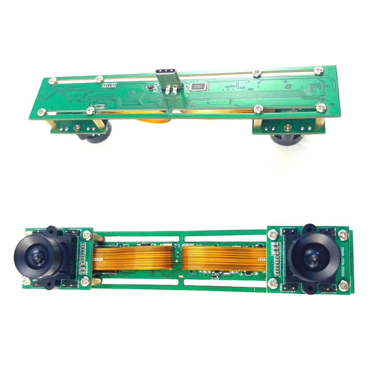 Synchronization 1080P Dual lens usb camera module MJPEG 30fps 1920X1080X2 Synchronous Same Frame View for Windows Mac