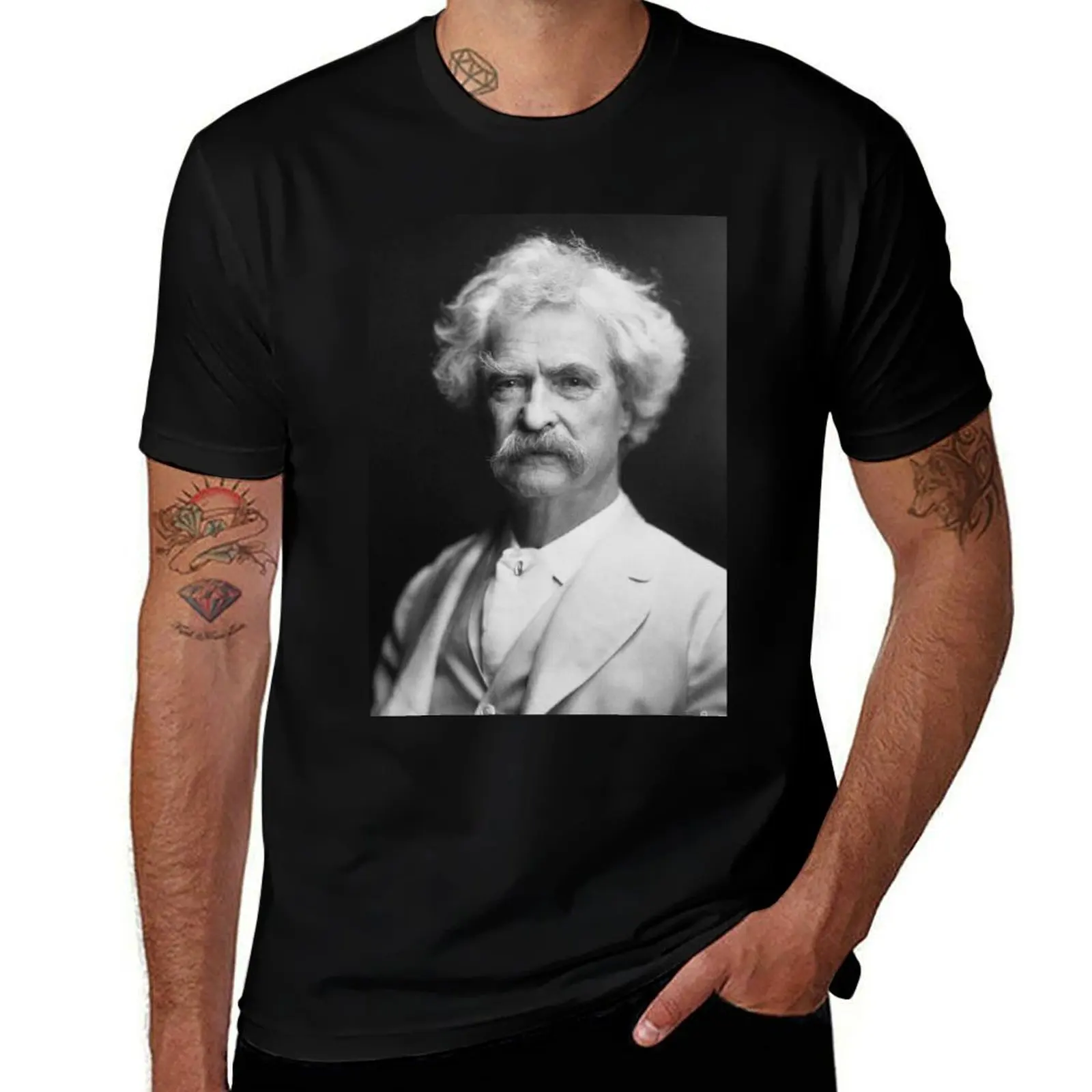 Mister Twain T-Shirt anime figures vintage t shirts man t shirt anime tshirt plain white t shirts men