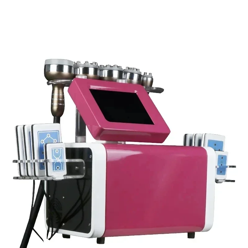 

Professional 6 in 1 40K Ultrasonic Cavitation Body Sculpting Cavitation Vacuum Rf Cellulite Reduction Machine