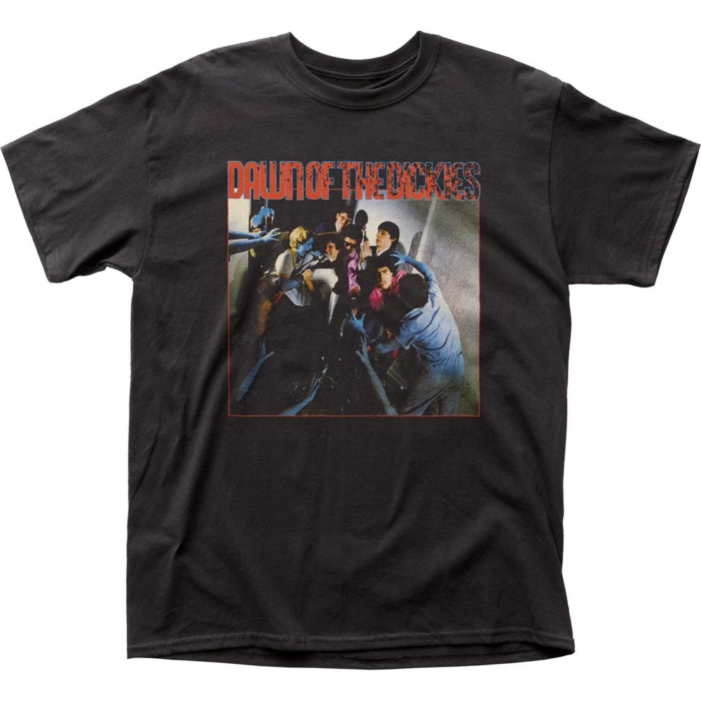 Camisetas Dickies para Hombre, Camisetas Clásicas de Bandas de Rock, Camisetas de Algodón Puro para Todas las Temporadas, Ropa Urbana