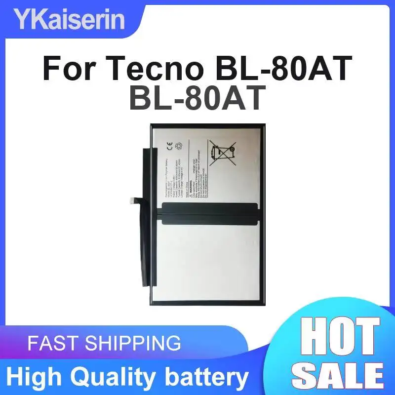 For Tecno BL-80AT Tablet Battery 8160mAh Reliable Power High Performance
