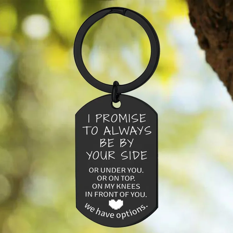 Girlfriend Wife Valentines Day Gifts Keychain Pendant Couple Gifts Key Chain Boyfriend Husband Birthday Gifts