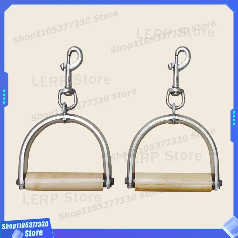 Classic Wooden Handle Loop for Pilates Yoga Fitness Exercise Equipment High Quality Accessory Sold Separately for Home Gym