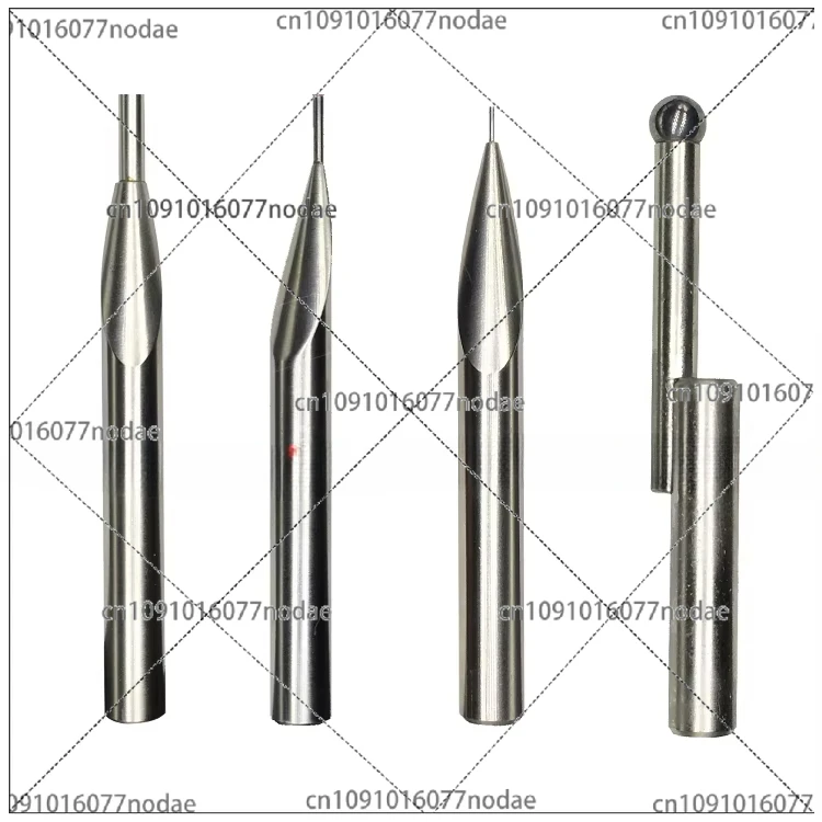 Altimeter Probe Ruby Straight Handle Tungsten Steel Ball Joint Tool 1.0 / 2.0 / 3.0 / 4.0mm8 Handle Probe