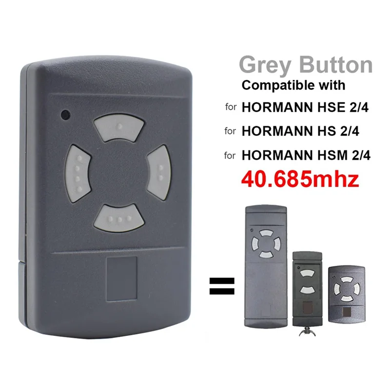 AF93-40.685Mhz Telecomando per porta garage per Hormann HSM2 HSM4 HSE2 40Mhz 40.685Mhz Comando cancello apri