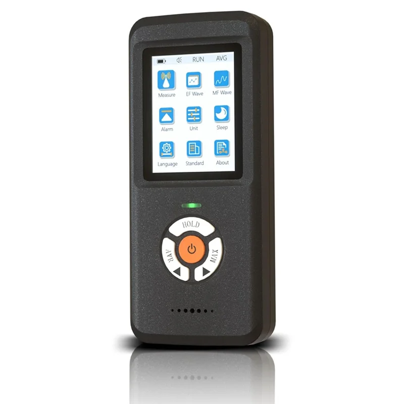 A15R -EMF Meter, Rechargeable Digital Electromagnetic Field Radiation  Hand-Held Digital LCD EMF