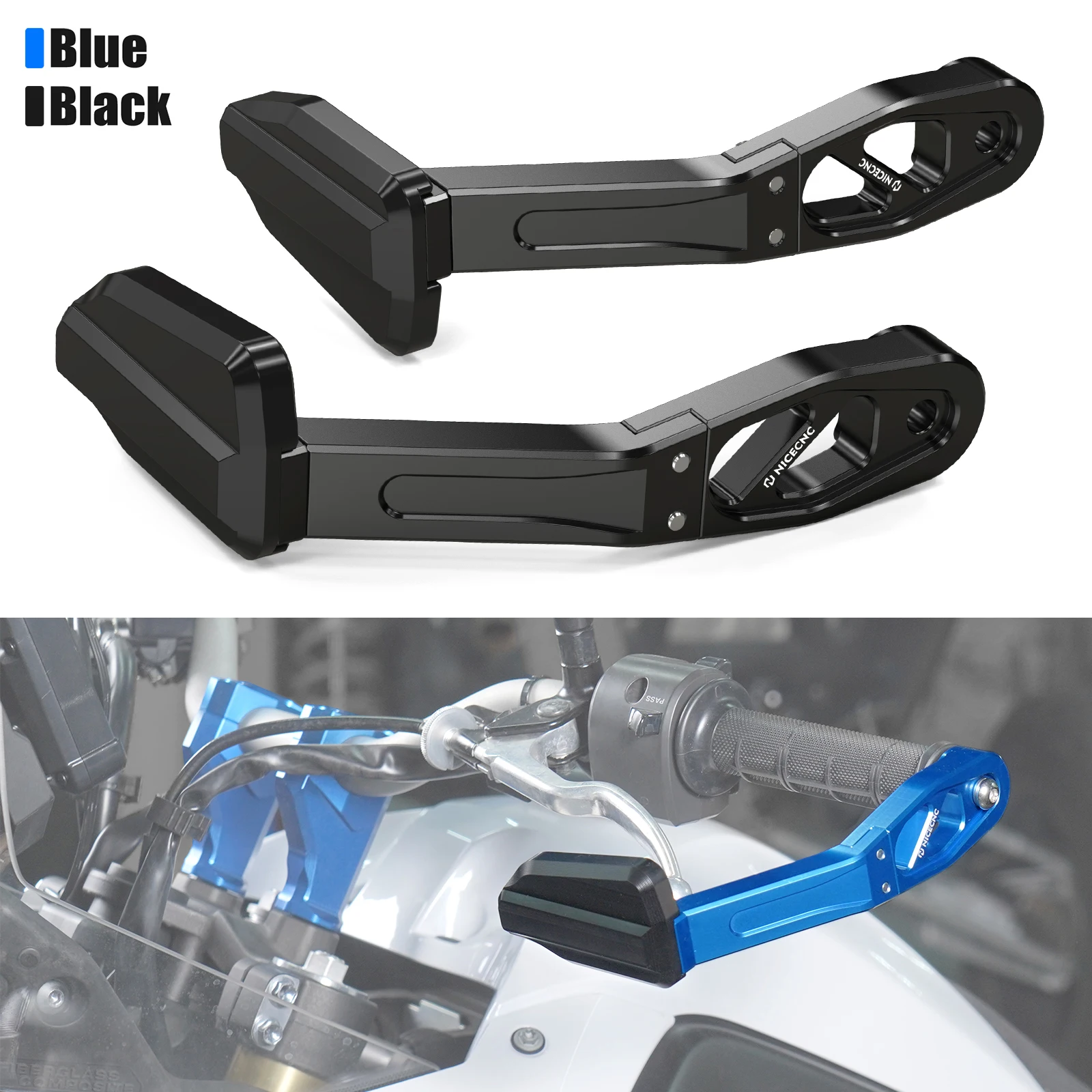 

For 2019-2024 Yamaha Tenere 700 XTZ700 Handguard Protector Brake Clutch Lever Guards for Yamaha Tenere 700 Rally Edition 2020-24