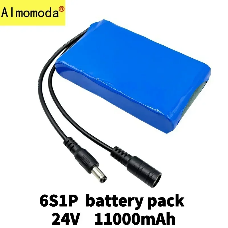 24V6S1P battery pack with large capacity and small volume DC male and female suitable for audio lights stalls charging batteries