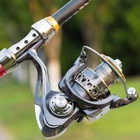 Spinning Reel Ultra Smooth Powerful Freshwater Fishing Reels 13 Bearings Long Cast Offshore Trolling Reel for Bass Pike Fishing