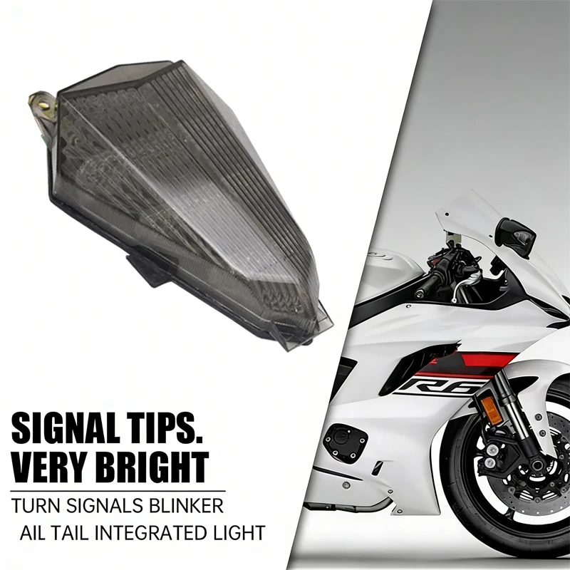 yzf-r6-yzf-r6-06-12-2007-2008-2009-2010-2011用-オートバイテールライト-ブレーキ信号-ウインカー-スモークレンズ-イエロー-レッド-ledライト
