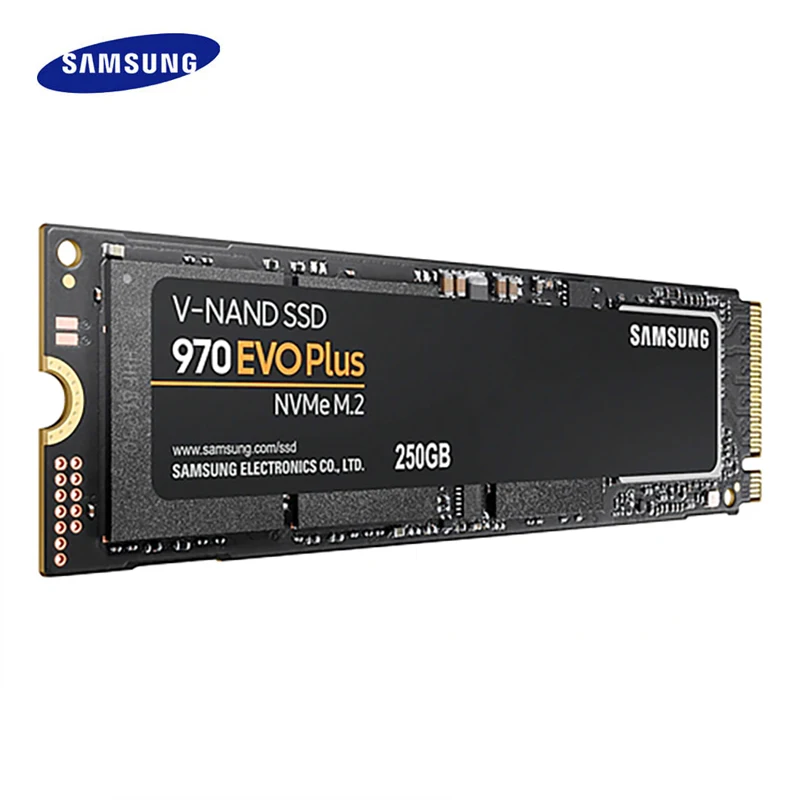 Imagem -02 - Samsung-unidade de Estado Sólido Interna Ssd Nvme 980 Pro 500gb 1tb 970 Evo Plus 250gb M.2 2280 2tb Laptop Computador