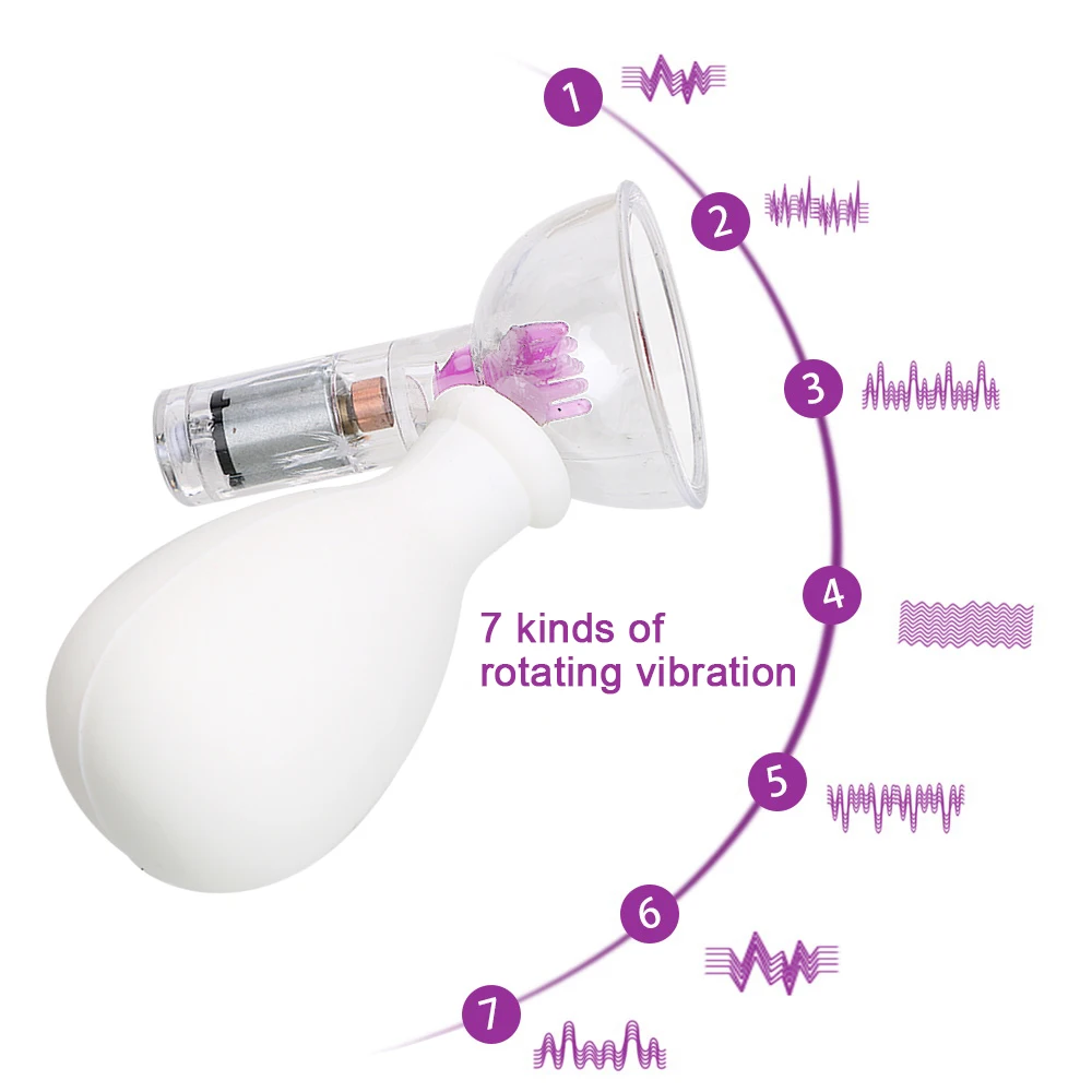 IKOKY Nipple Sucker Breast Vibrator Suction Cups For Nipples Female Masturbation Sex Toys For Couple Clit Massage Adult Games