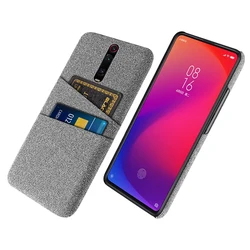 Mi 9T Pro for Xiaomi Mi 9T Pro Case Dual Card Fabric Cloth Luxury Cover for Xiomi Xiaomi Mi9T Mi 9T 9 T T9 Pro TPro 9TPro Coque