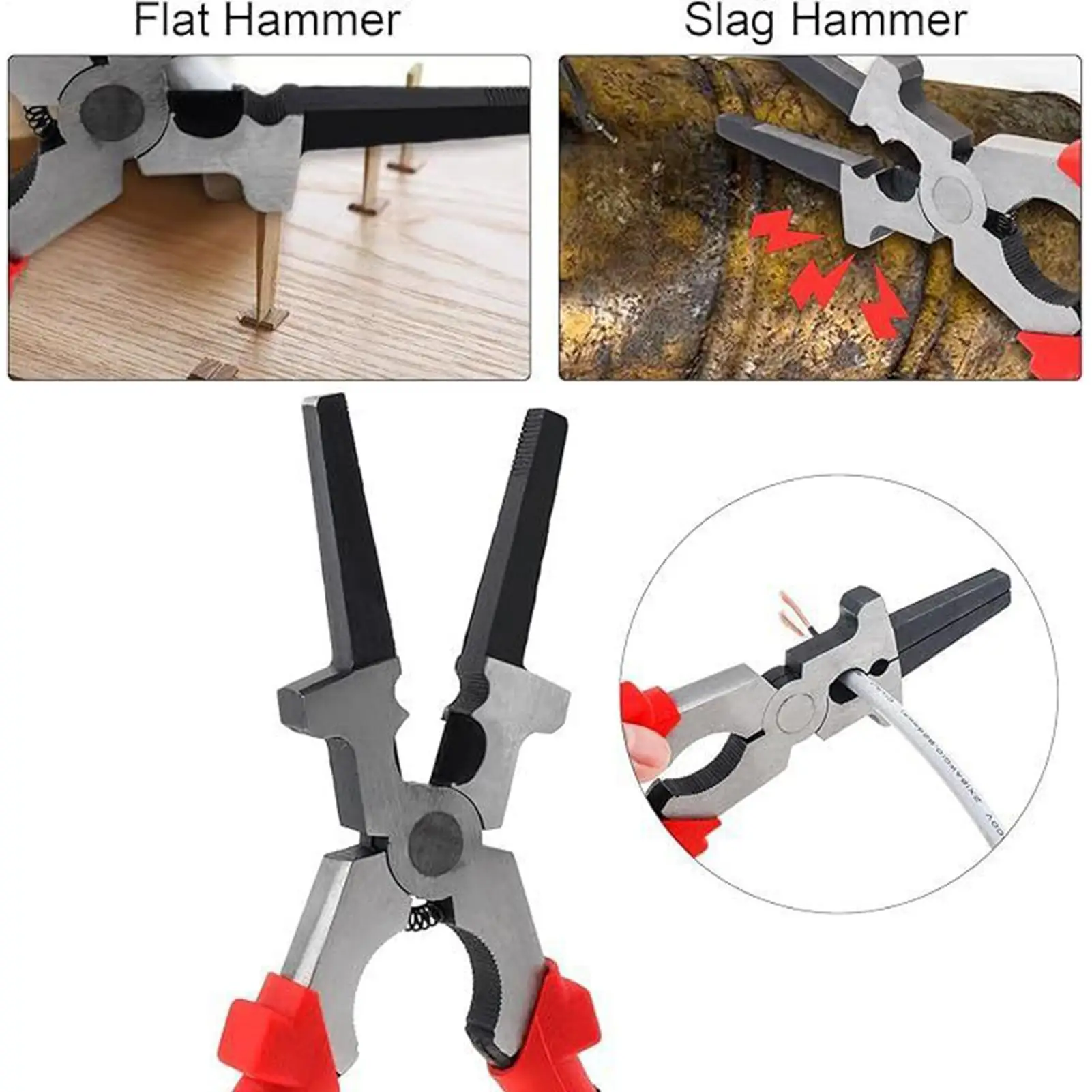 Welding Tool Kit Soldering Splatter Cleaner Tools Slag Removal Set for Electronics Soldering Automotive Welding Industry Crafts