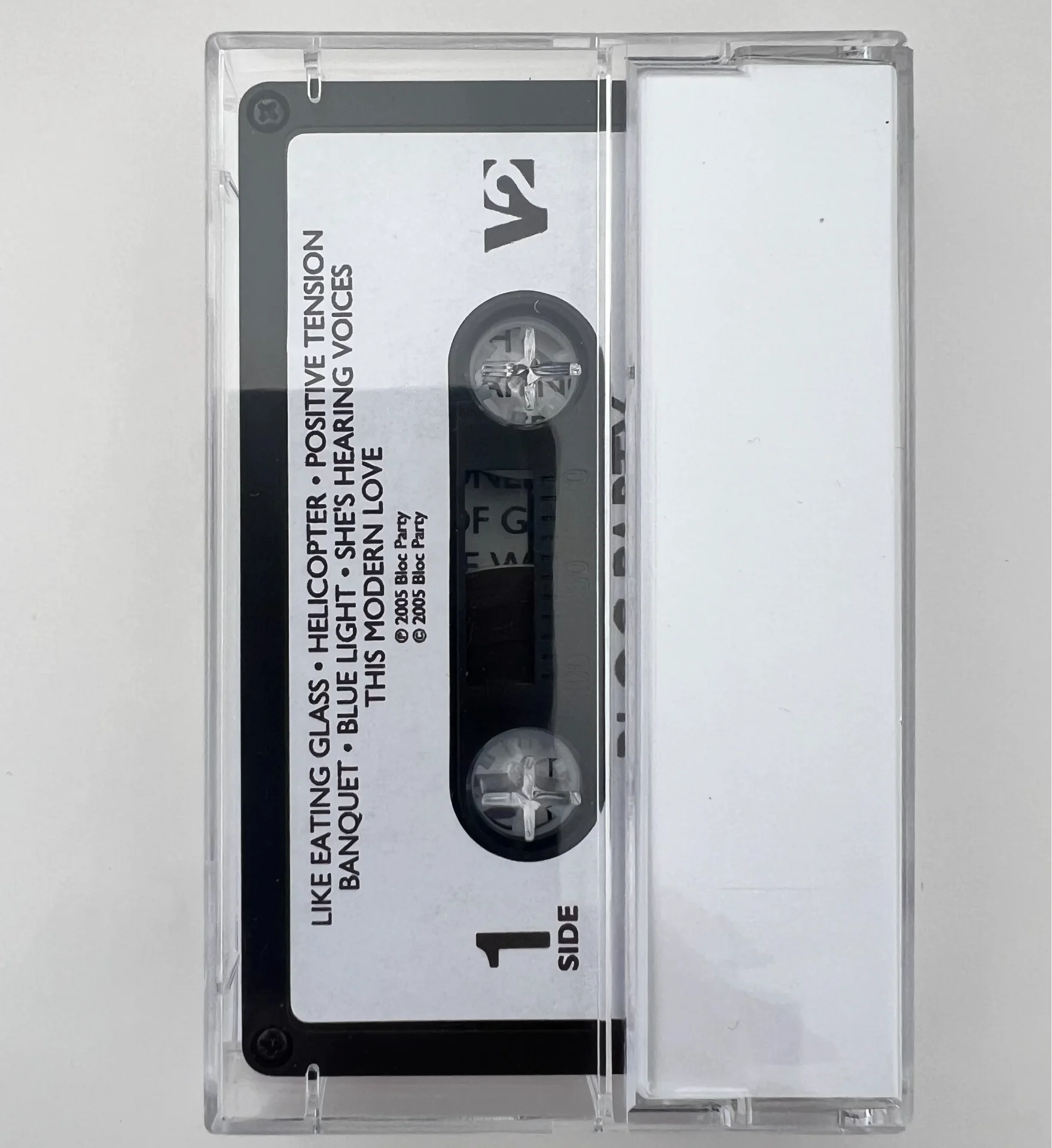 Rock Bloc Party Kele Okerere Music Tape Silent Alarm Album Positive Tension Cassettes Cosplay Walkman Car Soundtracks Box Gift