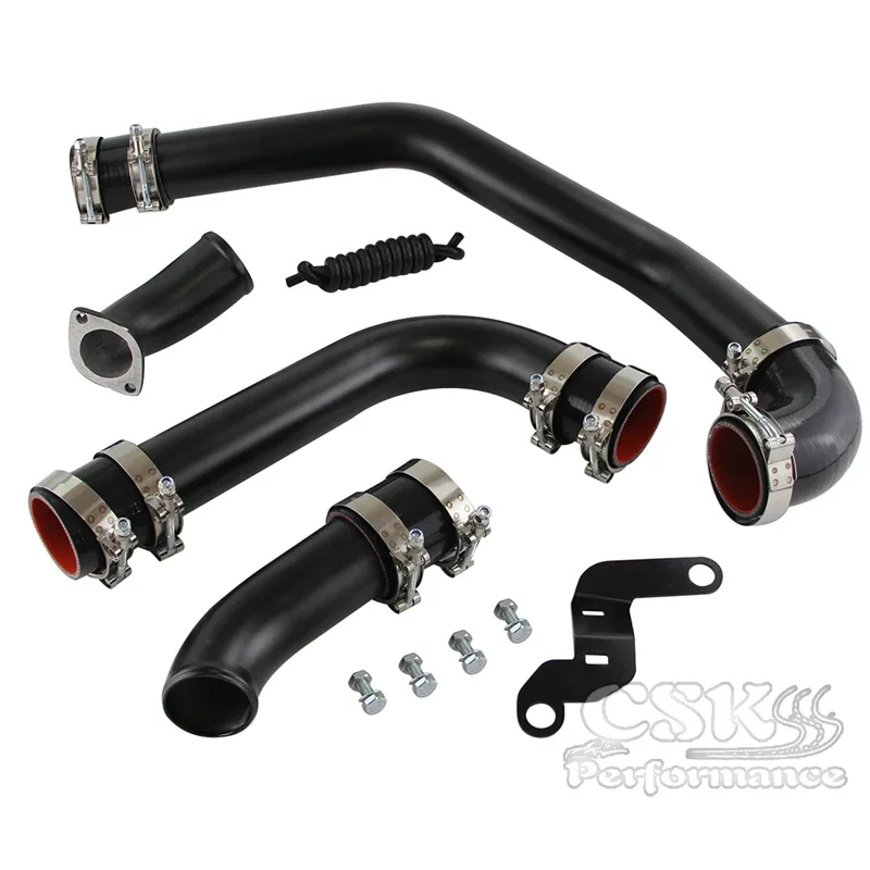 

Piping Intercooler Kit For Mitsubishi Lancer Evolution EVO X 10 4B11 2.0L 08-15 Black
