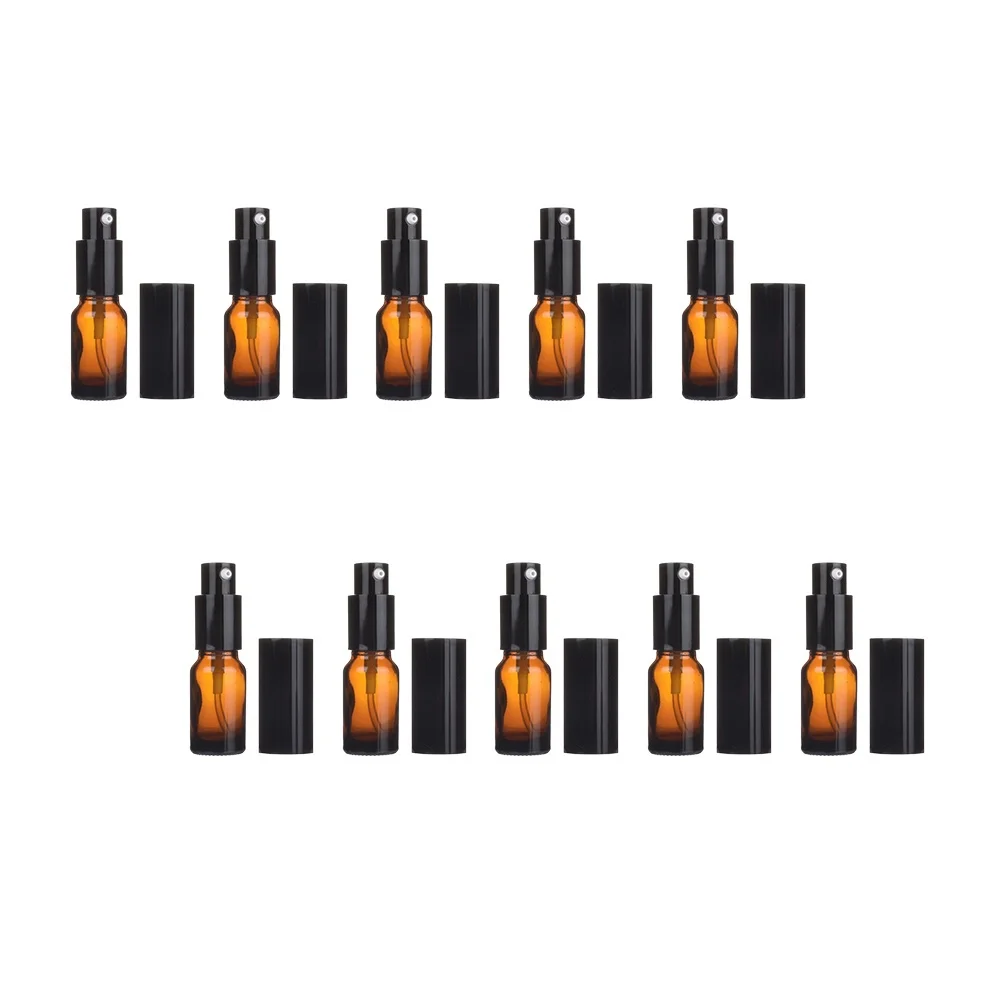 

10 Pcs Tool Glass Bottle Subpackaging Cosmetics Container Perfume Emulsion