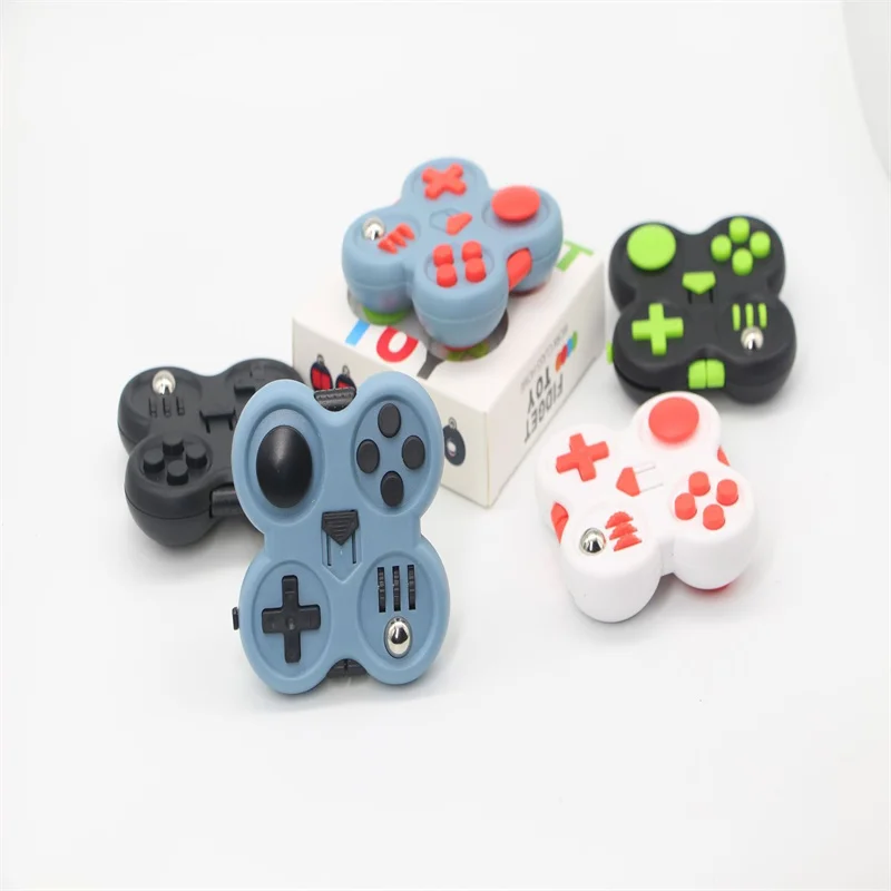 Gioco Fidget Pad antistress Squeeze Cube Fun Desk Handle Finger Toy Colorful Adult And children's Puzzle Relief Toys