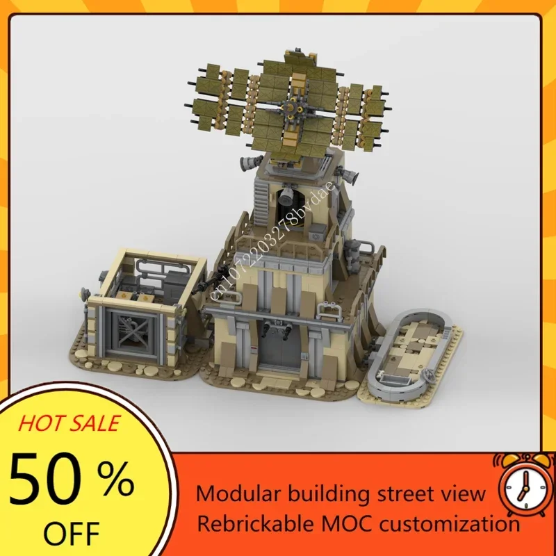 

1700PCS MOC Space Battle Modular Building Tatooine Сontrol Сenter Model Building Blocks Technology Bricks DIY Assembly Toys Gift