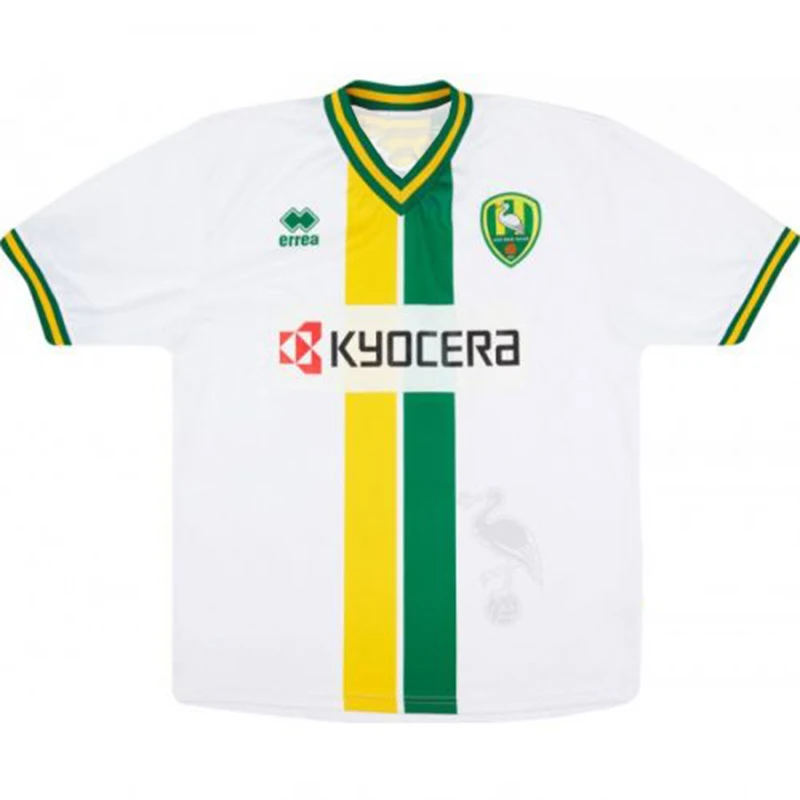 أدو دن هاغ 24/25 المنزل لكرة القدم جيرسي الصيف النساء الرجال تنفس التجفيف السريع التدريب تي شيرت للجنسين فضفاض اللياقة البدنية القمم