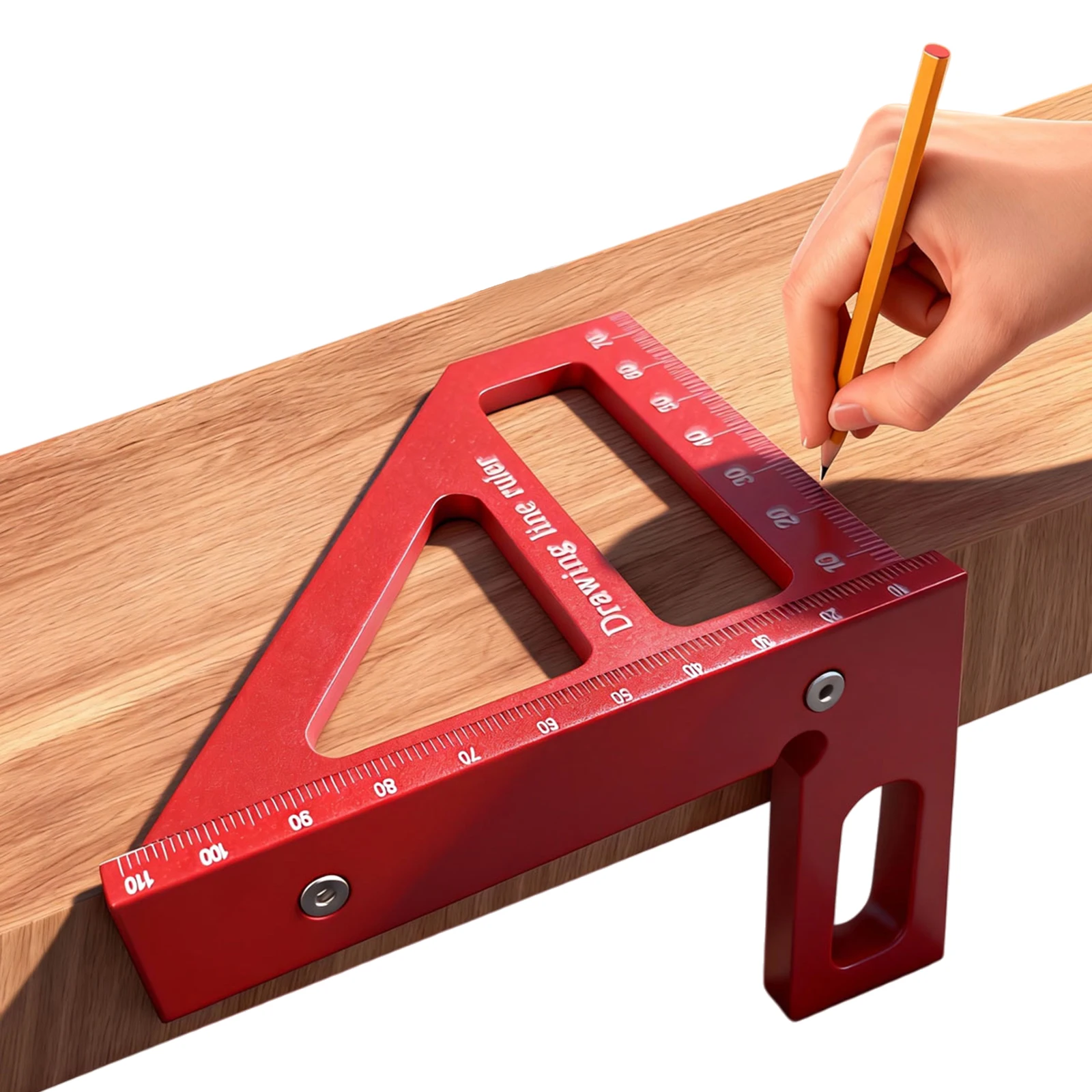 Woodworking Diy Projects - Régua de Medição Multiângulo 3D em