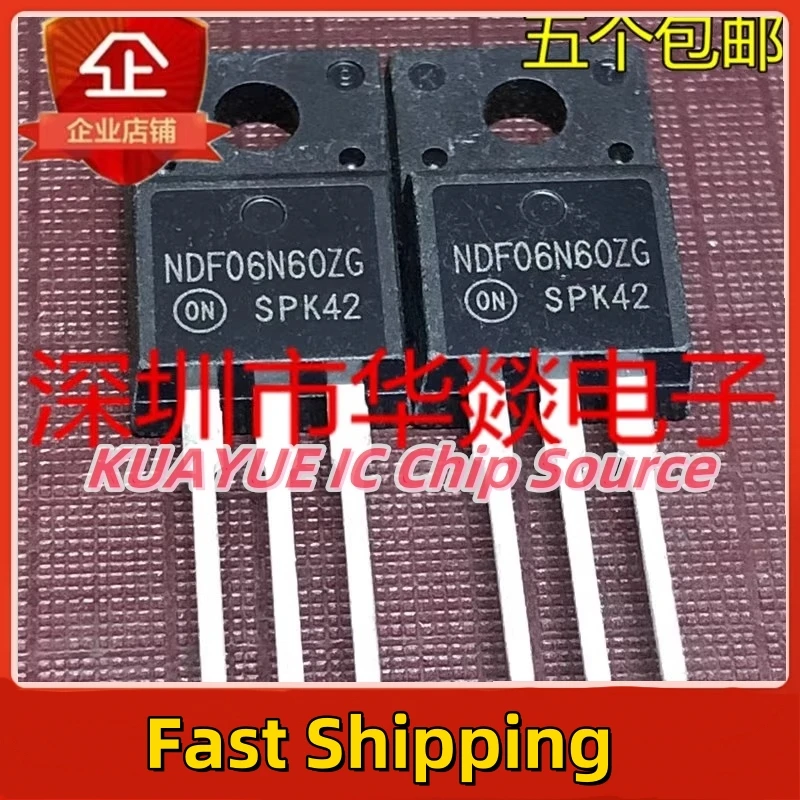 10PCS-30PCS/NDF06N60ZG  TO-220F/ Fast Shipping Quality Guarantee