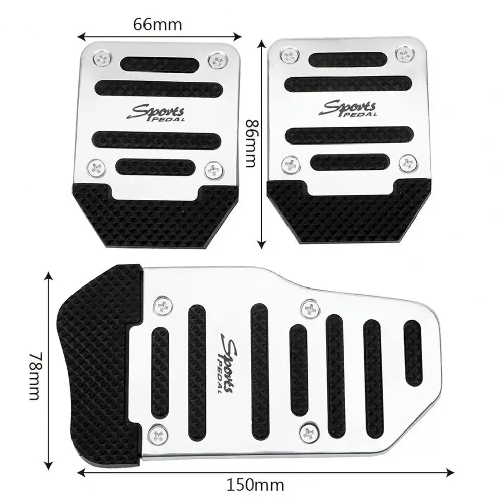 Car Pedal Manual Gear Wear-resistant Anti-skid Car Parts Gas Brake Clutch Pedal for Van