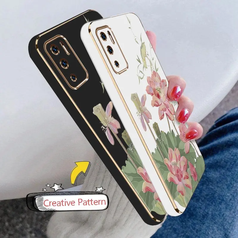 ملاحظة 10 الصيف لوتس سوار تصفيح جراب هاتف ل Xiaomi Redmi ملاحظة 11 11Tpro 9 8T 11S 9Pro 12pro 10S 10T 11T 11SE 9T غطاء