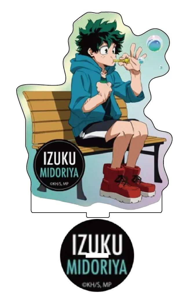 Anime Izuku Eijiro Tsuyu Shoto Tenya Ochaco Figure Doll Acrylic Stand Model Plate Cosplay Toy Gift