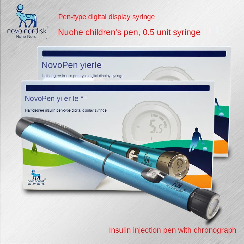 Yierle Insulin Injection Pen Nuohe Pen Children\'s Blood Sugar Memory Injection Pen Diabetes Home Children\'s insulin 0.5 units