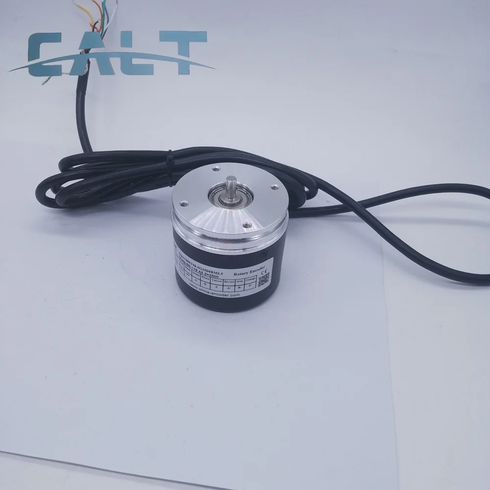 CALT New Photoelectric Rotary Encoder BE-178 A5 2500/1000 Pulse 5mm Shaft Line Driver /HTL Output Programmable Sensor 5V/5-26V