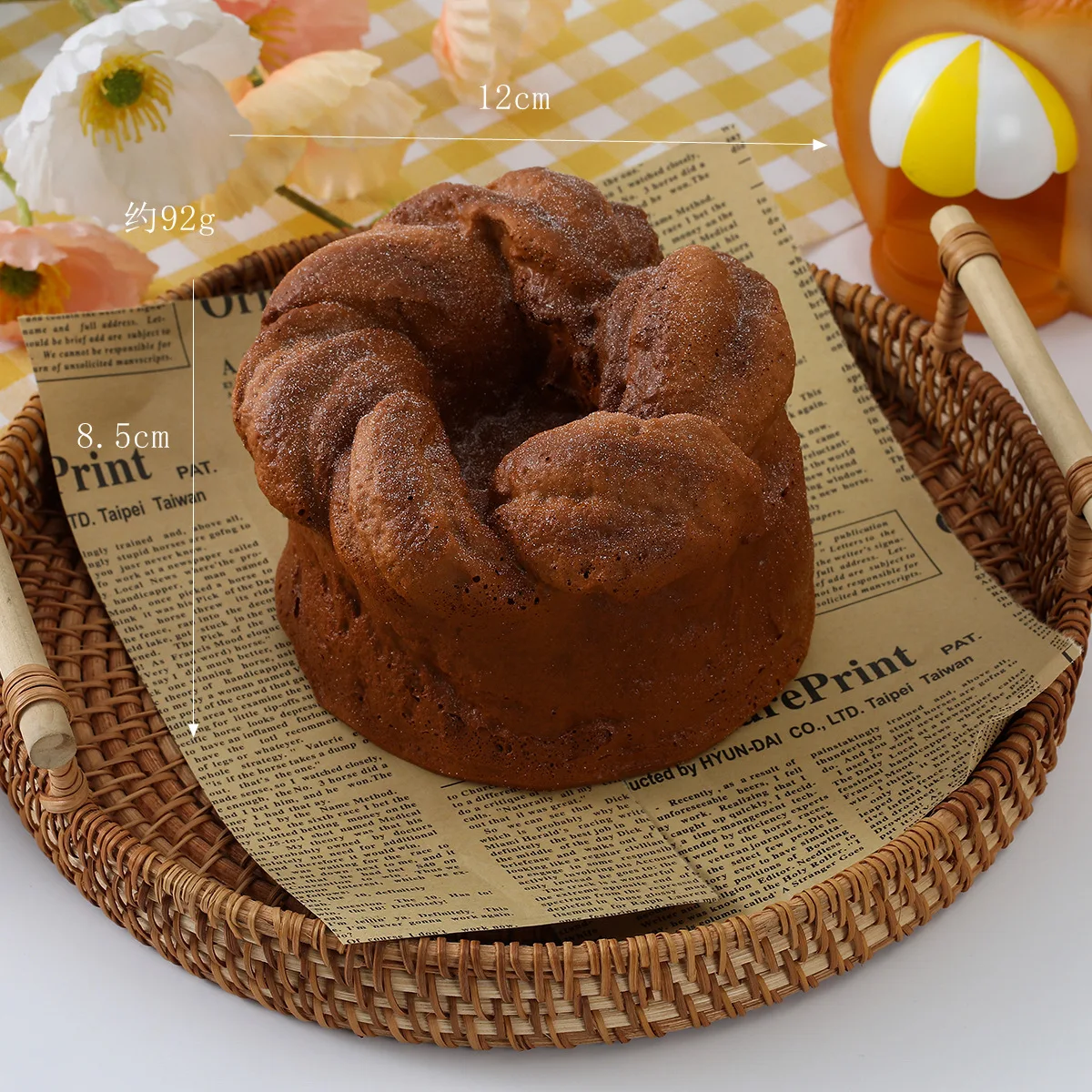 Simulation Brot Künstliche Lebensmittel Bäckerei Dessert Konditorei Shop Hotel Dekor Bagel Croissant Baguette Gefälschte Roggen Brot Modell – Detail 8