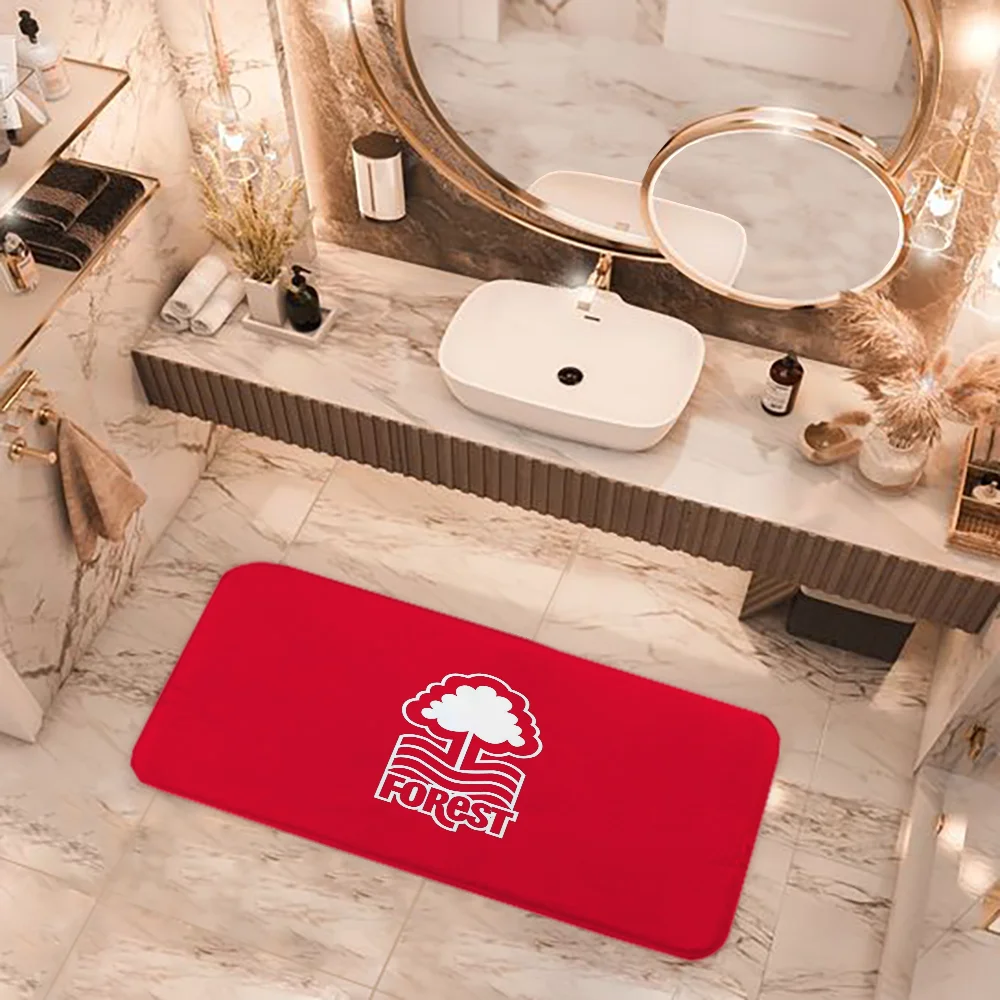 Bath Mat Rug Bathroom Foot Mat Non-slip Mat Choice Small Floor Mats Door Mat N-nottingham F-forest Fc Rugs Kitchen Carpet Room