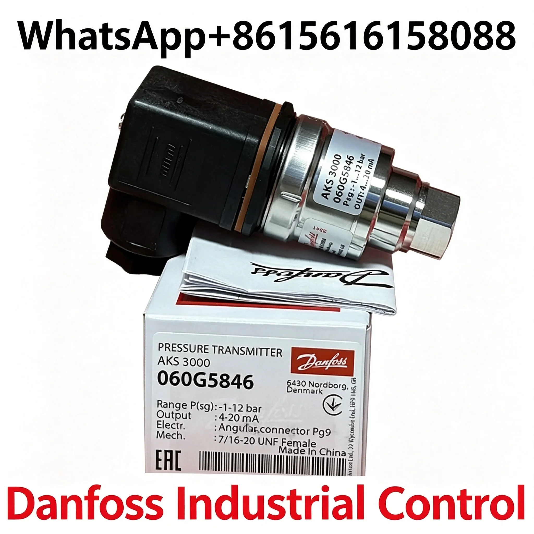 060G1081  060G6519  060G1044  060G1052  060G1327 Danfoss Pressure Sensor AKS3000 060G3958  060G6517  060G6518  060G1051