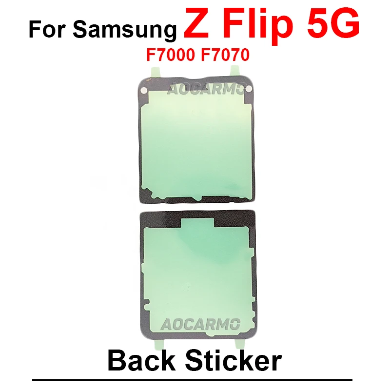 Back Cover Adhesive For Samsung Galaxy Z Flip 3 4 5 f7000 F7070 Z Flip3 F7110 Flip4 F721 Flip5 F731 Rear Sticker Tape Glue