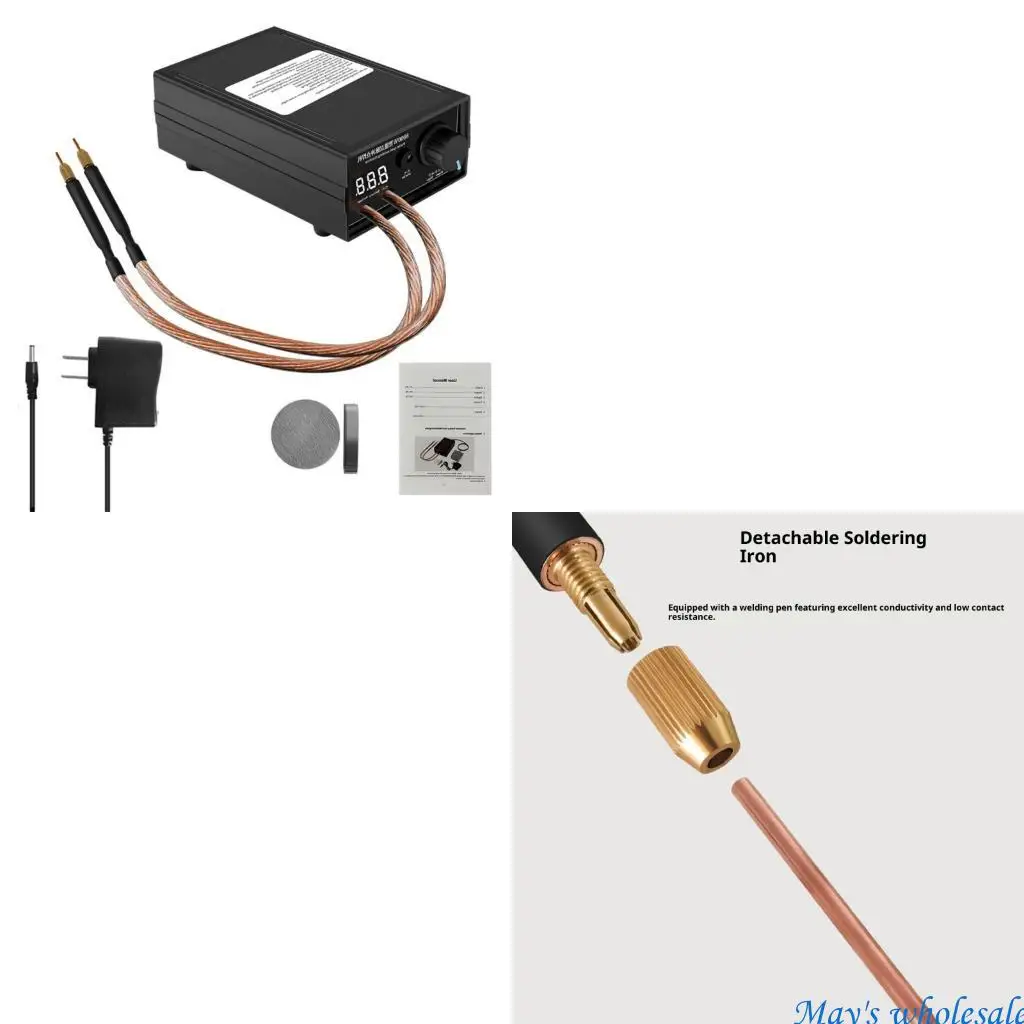 Cordless Automatic Spots Welder 8000W High Efficiency Battery Welding Device 448A