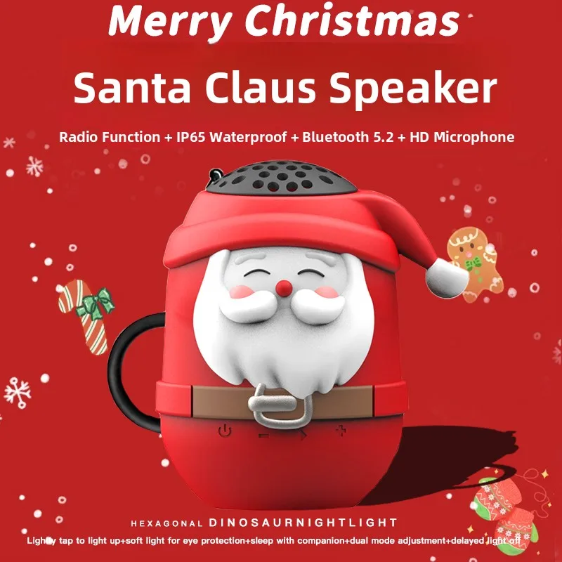 Presente Criativo de Aniversário Prático: Caixa de Som Portátil Vermelha Fofa e Bonita para Namorado ou Irmão