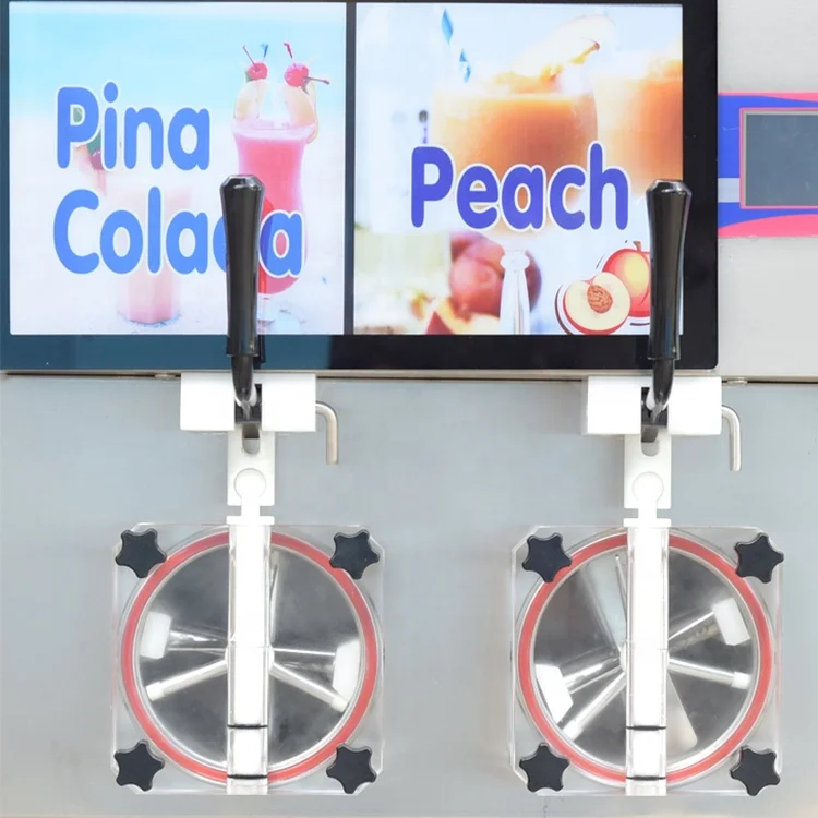 High Quality 2 Tank Slash Machineice Slush Machine Frozen Icee Slush Machine